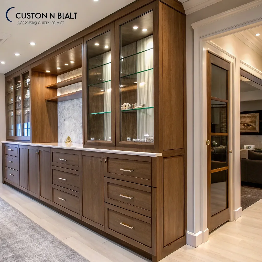 Custom built-in furniture design